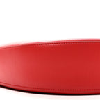 Satin Calfskin Jacquard Luna Bag Scarlet Red