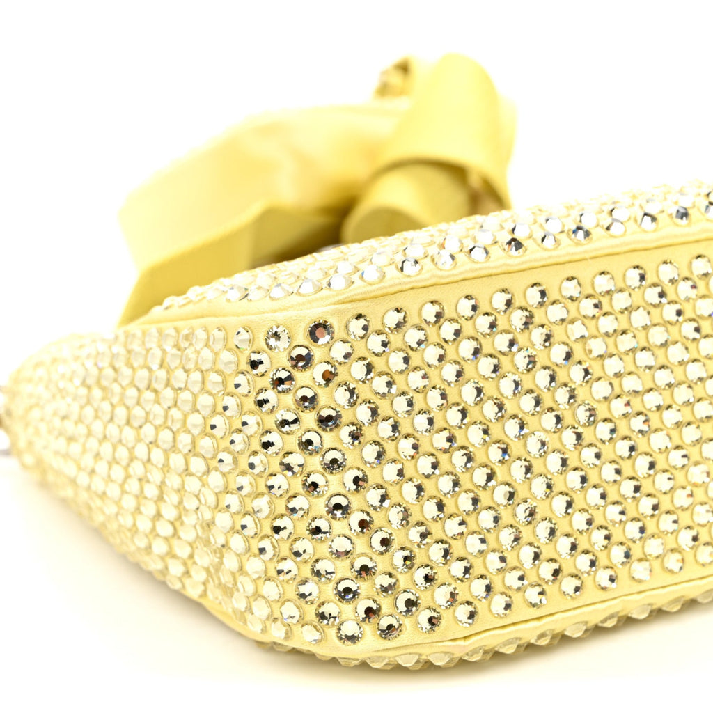 Satin Crystal Re-Edition 2005 Shoulder Bag Ananas