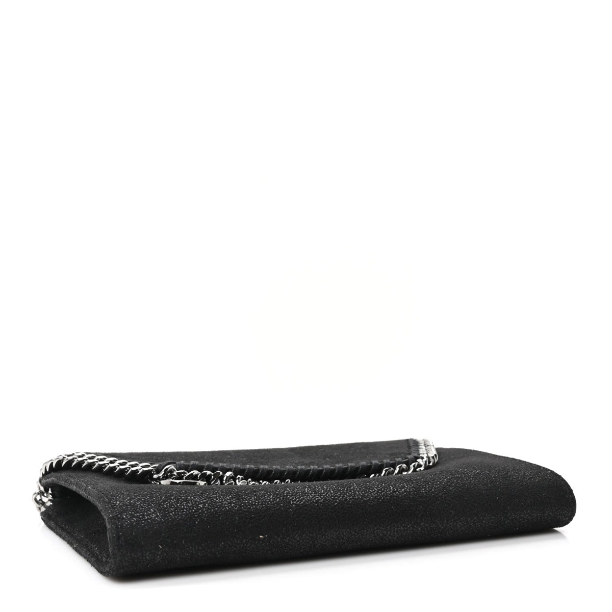 Shaggy Deer Mini Falabella Crossbody Bag Black