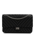 Sheepskin Chevron Quilted Studded 2.55 Reissue 226 Flap Black