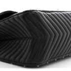 Sheepskin Chevron Quilted Studded 2.55 Reissue 226 Flap Black