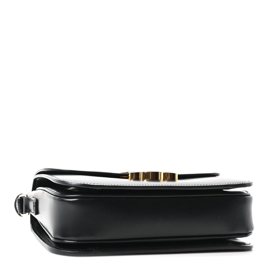 Shiny Calfskin Medium Triomphe Black