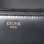 Shiny Calfskin Medium Triomphe Black