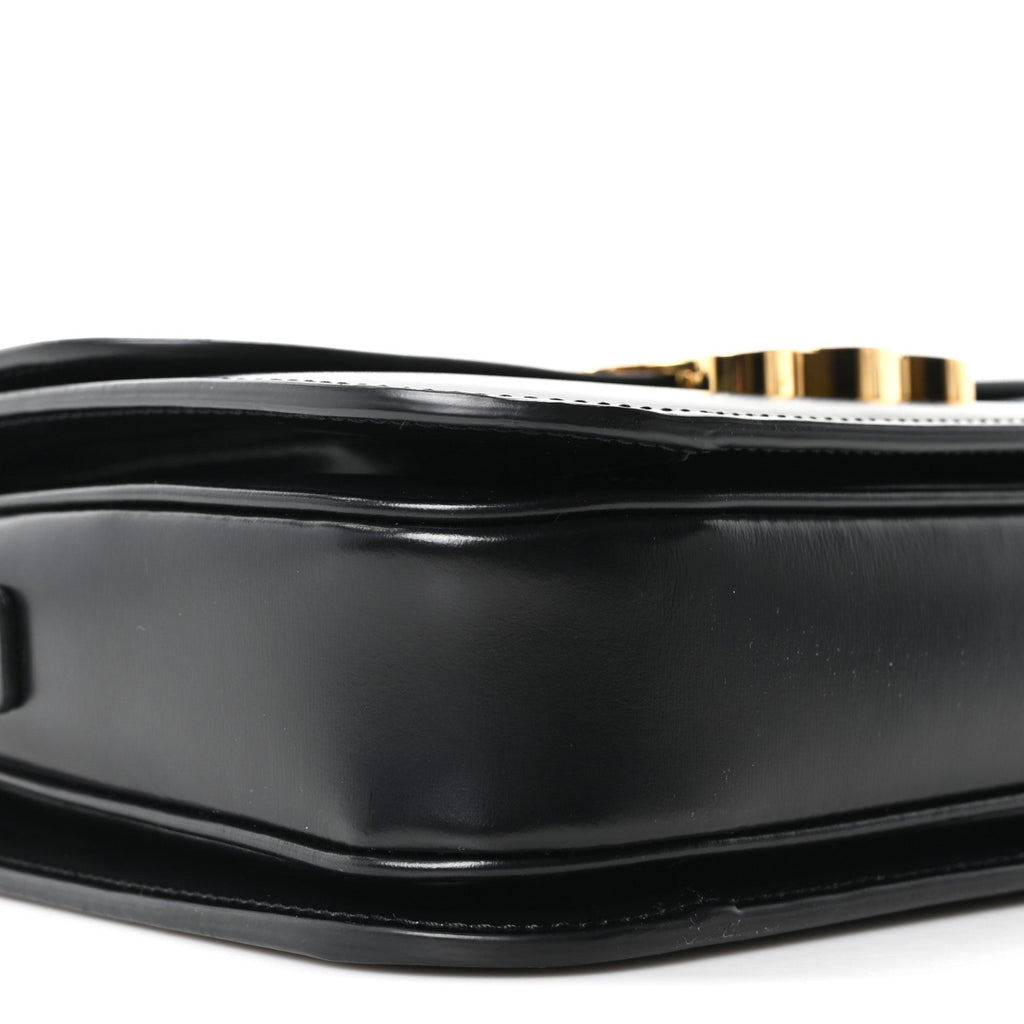 Shiny Calfskin Medium Triomphe Black