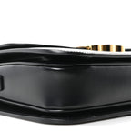Shiny Calfskin Medium Triomphe Black