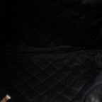 Shiny Caviar Quilted Monochrome Small Chanel 22 Black