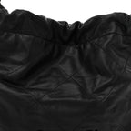 Shiny Caviar Quilted Monochrome Small Chanel 22 Black