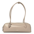 Shiny Goatskin Medium Le Teckel Bag Grege