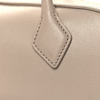 Shiny Goatskin Medium Le Teckel Bag Grege