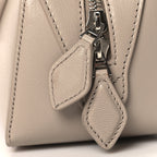 Shiny Goatskin Medium Le Teckel Bag Grege