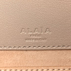 Shiny Goatskin Medium Le Teckel Bag Grege