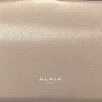 Shiny Goatskin Medium Le Teckel Bag Grege