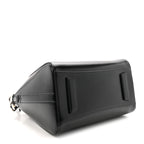 Shiny Lord Calfskin Small Antigona Black