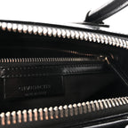Shiny Lord Calfskin Small Antigona Black