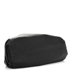 Smooth Butter Calf The Pouch Oversized Clutch Black