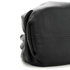 Smooth Butter Calf The Pouch Oversized Clutch Black
