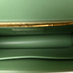 Smooth Calfskin 30 Montaigne Flap Bag Mint Green