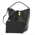 Smooth Calfskin Bucket 16 Bag Anthracite