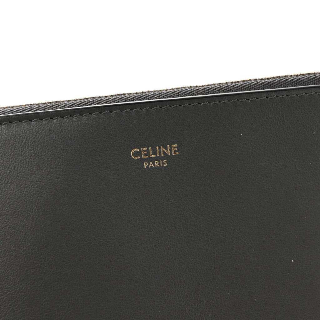Smooth Calfskin Bucket 16 Bag Anthracite