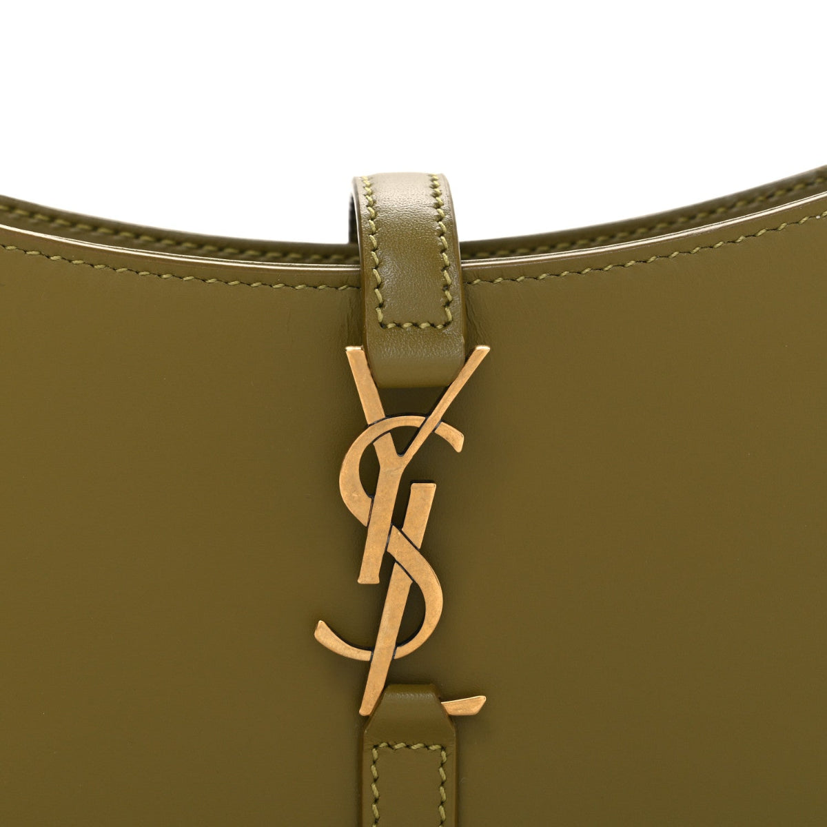 Smooth Calfskin Le 5 A 7 Hobo Mini Olive Drab
