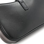 Smooth Calfskin Le 5 A 7 Mini Hobo Black