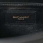 Smooth Calfskin Manhattan Shoulder Bag Black
