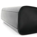 Smooth Calfskin Manhattan Shoulder Bag Black