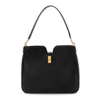 Smooth Calfskin Medium Camille 16 Soft Bag Black