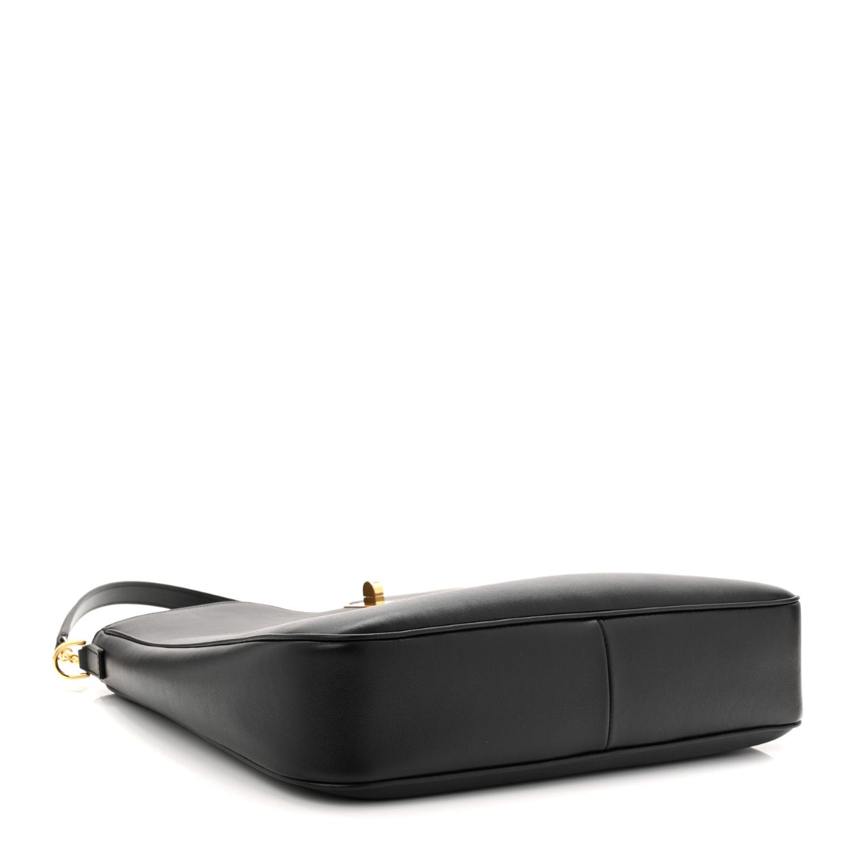 Smooth Calfskin Medium Camille 16 Soft Bag Black