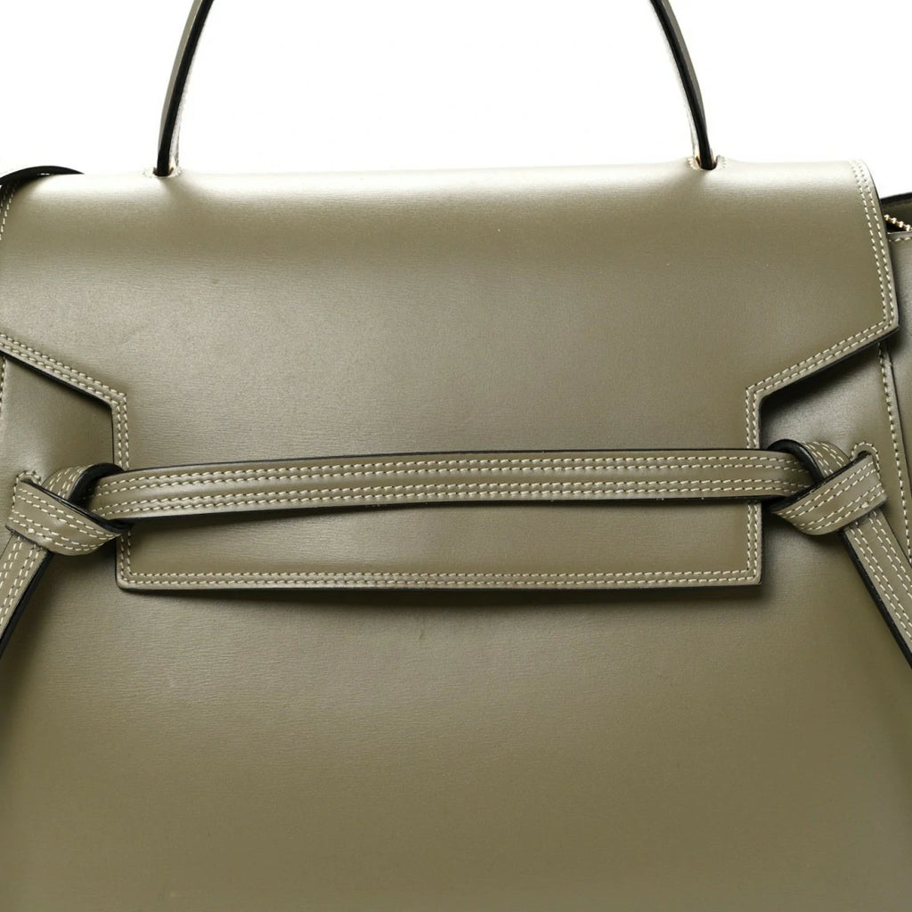 Smooth Calfskin Mini Belt Bag Light Khaki Cream