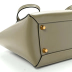 Smooth Calfskin Mini Belt Bag Light Khaki Cream