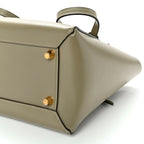 Smooth Calfskin Mini Belt Bag Light Khaki Cream