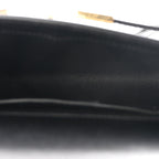 Smooth Calfskin Mini Manhattan Shoulder Bag Black