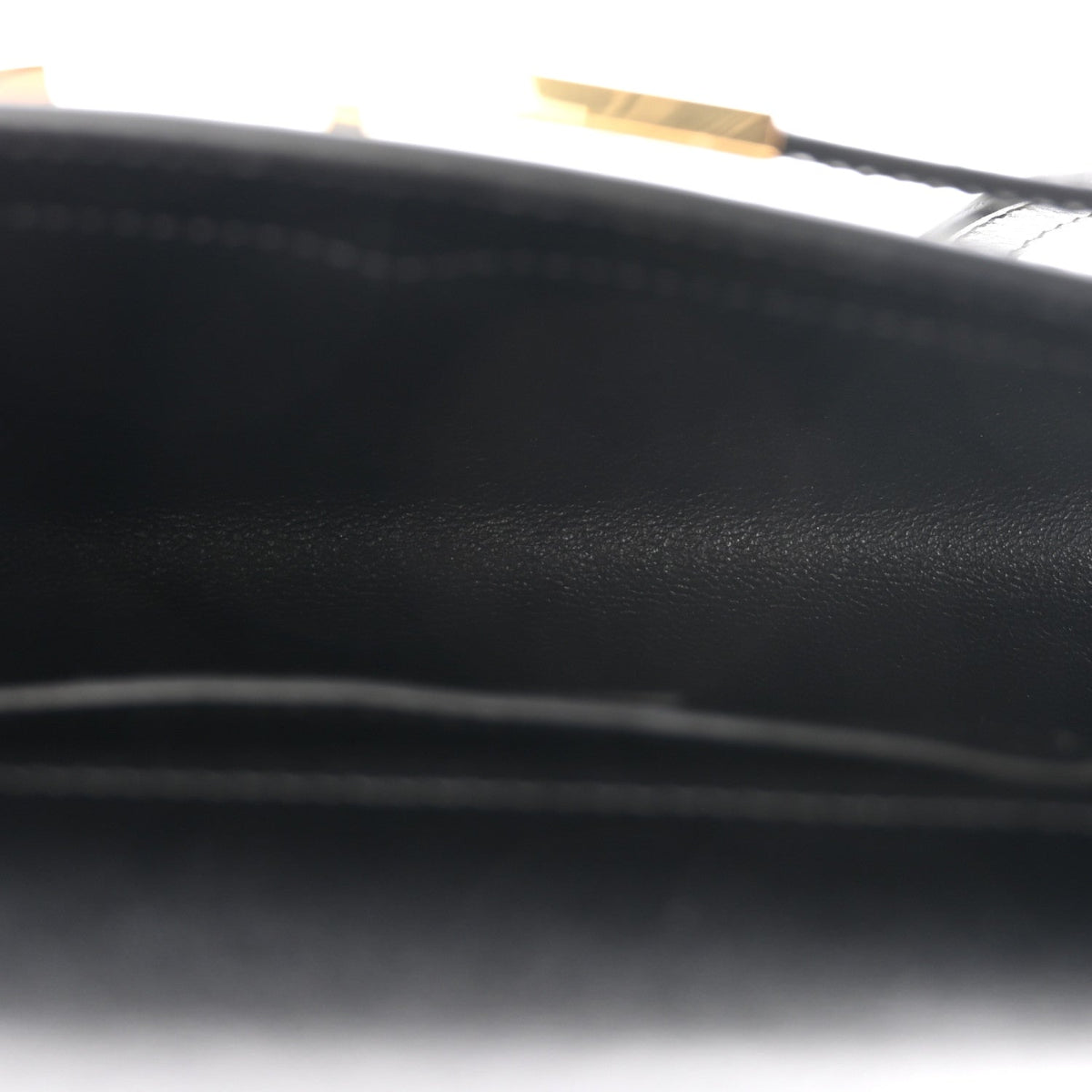 Smooth Calfskin Mini Manhattan Shoulder Bag Black