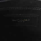 Smooth Calfskin Mini Manhattan Shoulder Bag Black