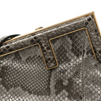 Snakeskin Small Fendi First Dark Grey