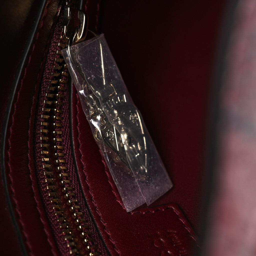 Snakeskin Web Small Jackie 1961 Hobo Rosso Ancora