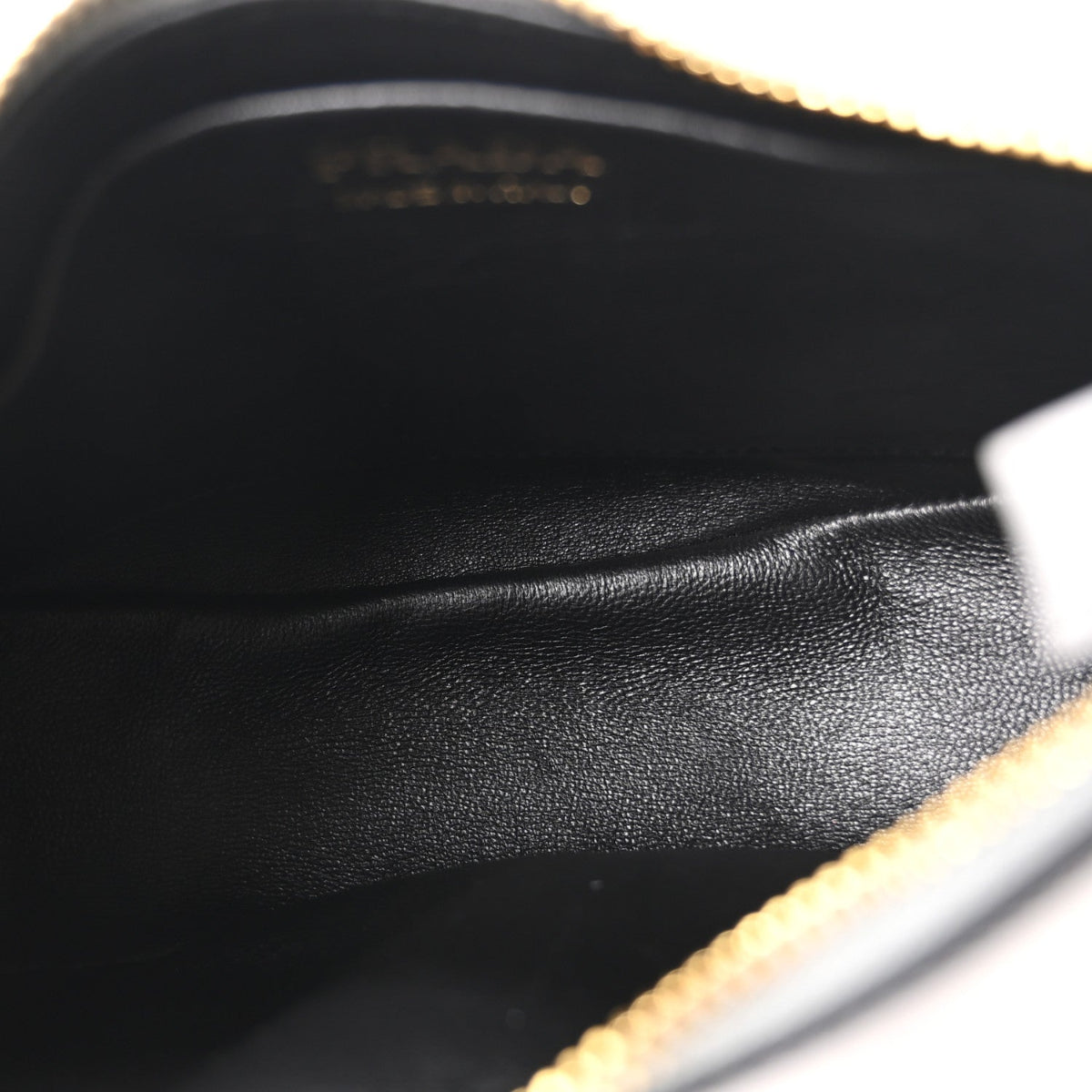 Soft Calfskin Arque Shoulder Bag Granito