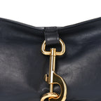 Soft Calfskin Kerala 25 Shoulder Bag Black Navy