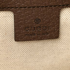 Soft GG Supreme Monogram Medium Ophidia Belt Bag Dark Brown