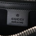 Soft GG Supreme Monogram Web Belt Bag Black Grey