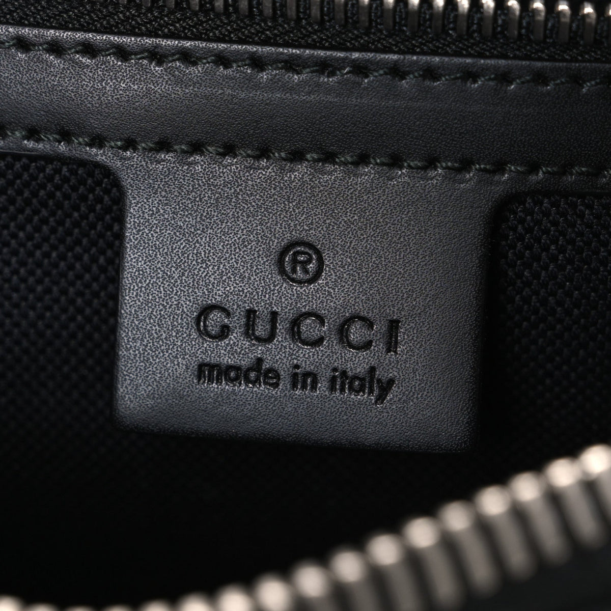 Soft GG Supreme Monogram Web Belt Bag Black Grey