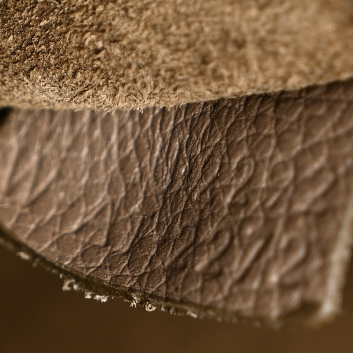 Soft Grained Calfskin Medium Belt Cabas Phantom Taupe