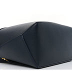 Soft Grained Calfskin Small Puzzle Edge Bag Navy