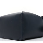 Soft Grained Calfskin Small Puzzle Edge Bag Navy