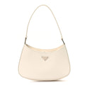Spazzolato Cleo Shoulder Bag White