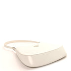 Spazzolato Cleo Shoulder Bag White