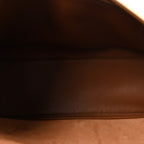 Suede Calfskin Small Souplissimo Maxi Flap Camel