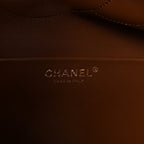 Suede Calfskin Small Souplissimo Maxi Flap Camel
