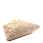 Suede Intrecciato Large Hop Mastice